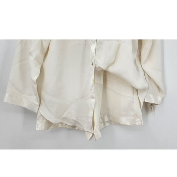 NEW‎ Deadstock Vintage Gold Label Victoria Secret Set White Bridal Oversized XS - Picture 5 of 16